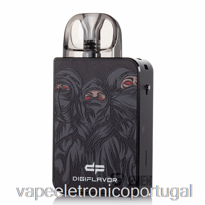 Vape Eletrônico Digiflavor Digi-u Pod System Ninja Dark